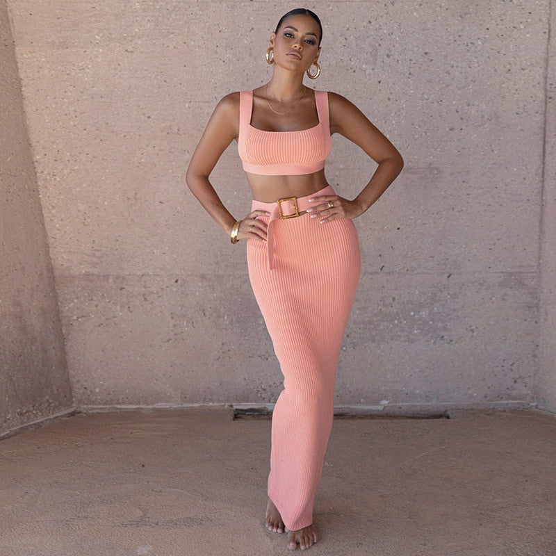 Lucy's Knitted 2 Piece Set