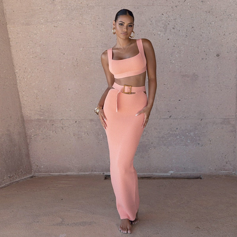 Lucy's Knitted 2 Piece Set
