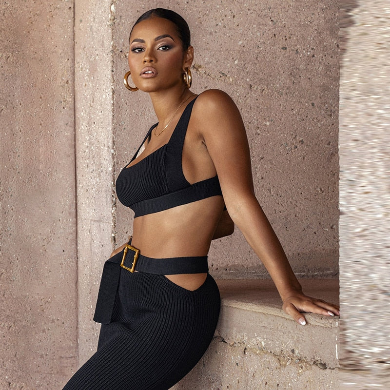 Lucy's Knitted 2 Piece Set