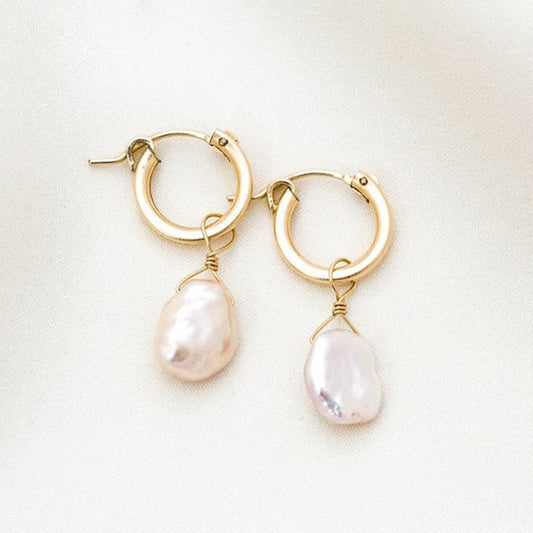 Aqua Peal Earrings