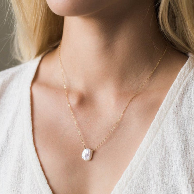 Ariel Pearl Necklace