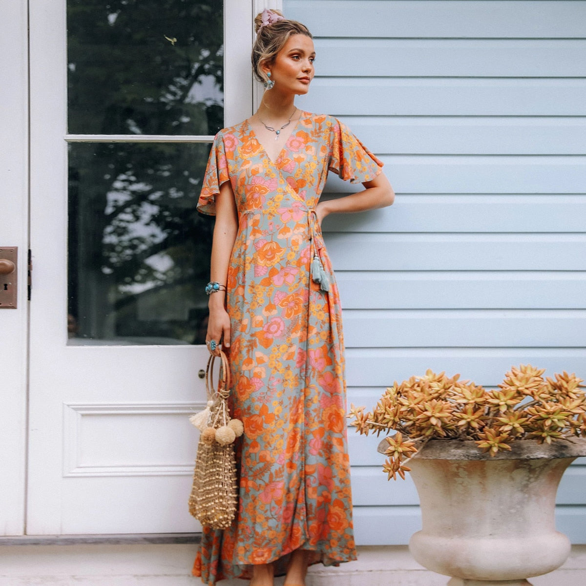 Alina Floral Dress