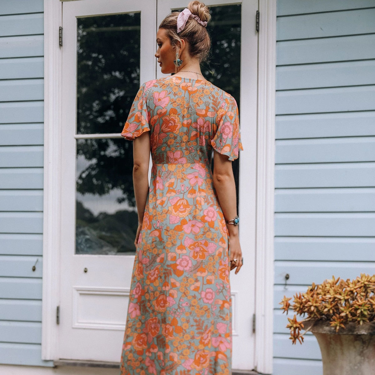 Alina Floral Dress