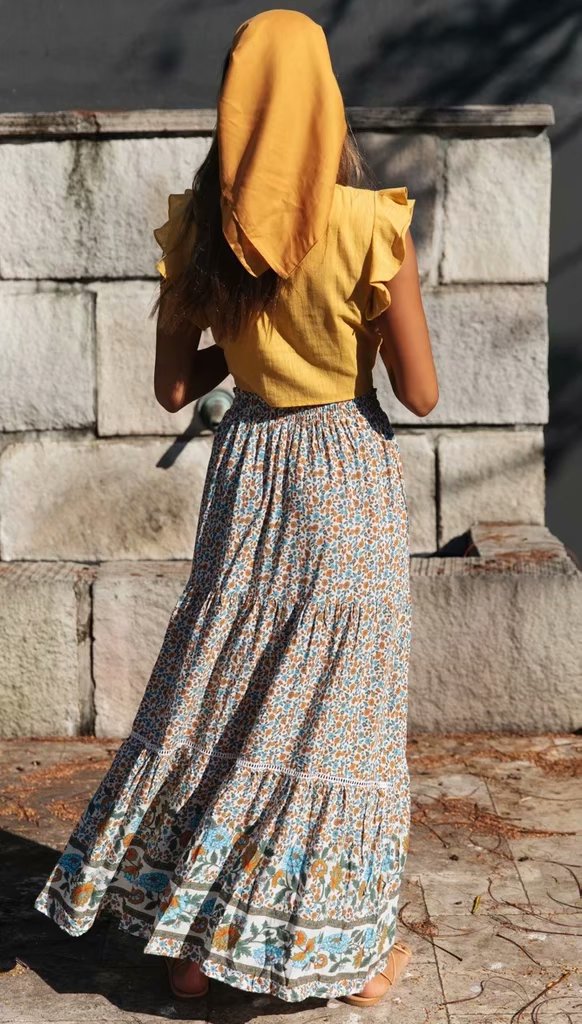 Ella's Sunny Crop Top